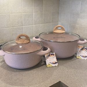 Masterclass Premium Cookware Dutch Oven Casseroles 9.5" & 8”